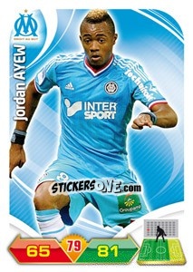 Sticker Jordan Ayew - FOOT 2012-2013. Adrenalyn XL n. 139 - Panini