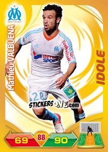 Sticker Mathieu Valbuena - FOOT 2012-2013. Adrenalyn XL n. 143 - Panini