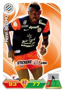 Sticker Henri Bedimo - FOOT 2012-2013. Adrenalyn XL - Panini