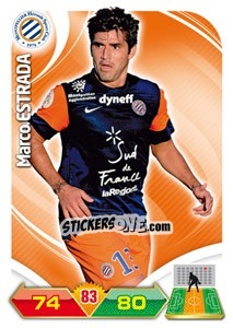 Sticker Marco Estrada - FOOT 2012-2013. Adrenalyn XL n. 152 - Panini