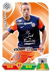 Sticker Jamel Saihi - FOOT 2012-2013. Adrenalyn XL n. 153 - Panini