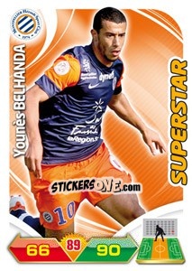 Sticker Younes Belhanda - FOOT 2012-2013. Adrenalyn XL n. 158 - Panini