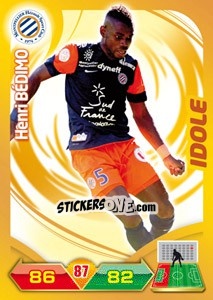 Sticker Henri Bedimo - FOOT 2012-2013. Adrenalyn XL n. 159 - Panini