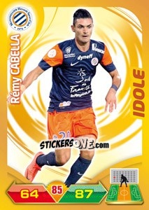 Sticker Remy Cabella - FOOT 2012-2013. Adrenalyn XL n. 160 - Panini