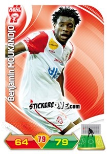 Sticker Benjamin Moukandjo - FOOT 2012-2013. Adrenalyn XL - Panini