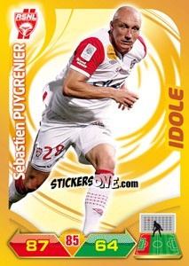 Sticker Sebastien Puygrenier - FOOT 2012-2013. Adrenalyn XL n. 175 - Panini
