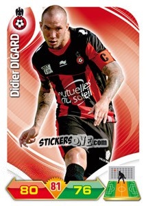 Sticker Didier Digard - FOOT 2012-2013. Adrenalyn XL - Panini
