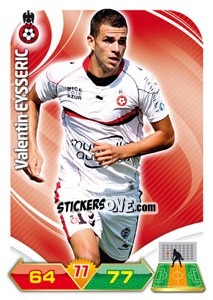 Sticker Valentin Eysseric - FOOT 2012-2013. Adrenalyn XL - Panini