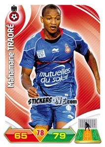 Sticker Mahamane Traore - FOOT 2012-2013. Adrenalyn XL - Panini