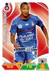 Sticker Mahamane Traore - FOOT 2012-2013. Adrenalyn XL n. 185 - Panini