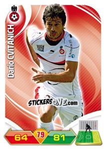 Sticker Dario Cvitanich - FOOT 2012-2013. Adrenalyn XL n. 187 - Panini