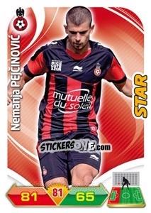 Sticker Nemanja Pejcinovic - FOOT 2012-2013. Adrenalyn XL n. 189 - Panini