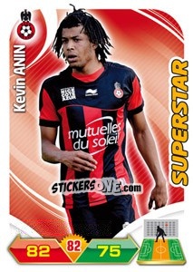 Sticker Kevin Anin - FOOT 2012-2013. Adrenalyn XL - Panini