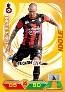 Figurina Didier Digard - FOOT 2012-2013. Adrenalyn XL n. 192 - Panini