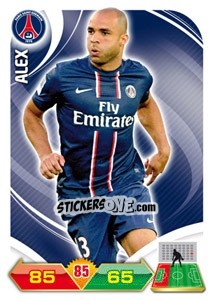 Sticker Alex - FOOT 2012-2013. Adrenalyn XL - Panini