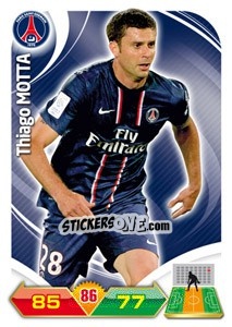 Sticker Thiago Motta - FOOT 2012-2013. Adrenalyn XL n. 200 - Panini