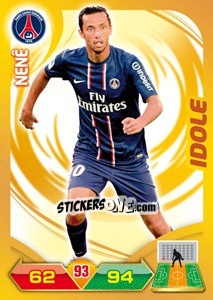 Sticker Nene - FOOT 2012-2013. Adrenalyn XL n. 207 - Panini