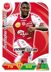 Sticker Christopher Glombard - FOOT 2012-2013. Adrenalyn XL n. 211 - Panini