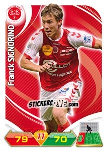 Sticker Franck Signorino - FOOT 2012-2013. Adrenalyn XL n. 212 - Panini