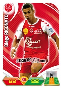 Sticker Diego Rigonato - FOOT 2012-2013. Adrenalyn XL n. 215 - Panini