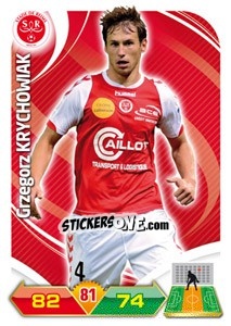 Sticker Grzegorz Krychowiak - FOOT 2012-2013. Adrenalyn XL n. 217 - Panini