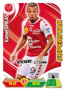 Sticker Kamel Ghilas - FOOT 2012-2013. Adrenalyn XL n. 222 - Panini