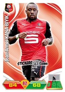 Sticker Jean-Armel Kana-Biyik - FOOT 2012-2013. Adrenalyn XL - Panini