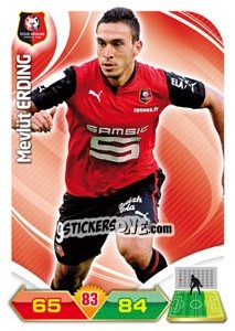 Figurina Mevlüt Erding - FOOT 2012-2013. Adrenalyn XL n. 235 - Panini