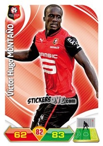 Cromo Victor Hugo Montano - FOOT 2012-2013. Adrenalyn XL - Panini