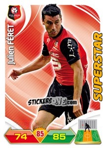 Sticker Julien Feret - FOOT 2012-2013. Adrenalyn XL n. 238 - Panini