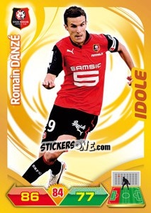 Sticker Romain Danze - FOOT 2012-2013. Adrenalyn XL n. 239 - Panini