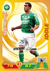 Sticker Banel Nicolita - FOOT 2012-2013. Adrenalyn XL n. 256 - Panini