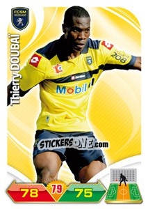 Sticker Thierry Doubai - FOOT 2012-2013. Adrenalyn XL n. 262 - Panini