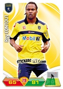 Sticker Roy Contout - FOOT 2012-2013. Adrenalyn XL n. 267 - Panini
