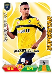 Sticker Ryad Boudebouz - FOOT 2012-2013. Adrenalyn XL n. 270 - Panini