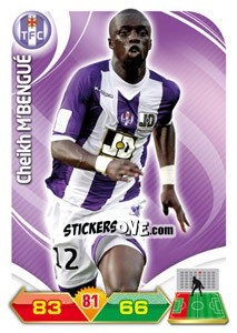 Sticker Cheikh M'Bengue - FOOT 2012-2013. Adrenalyn XL n. 275 - Panini