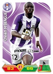 Cromo Cheikh M'Bengue - FOOT 2012-2013. Adrenalyn XL - Panini