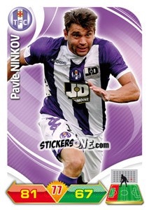 Figurina Pavle Ninkov - FOOT 2012-2013. Adrenalyn XL n. 276 - Panini