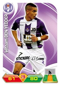 Sticker Wissam Ben Yedder - FOOT 2012-2013. Adrenalyn XL n. 278 - Panini