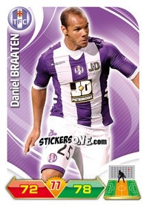 Sticker Daniel Braaten - FOOT 2012-2013. Adrenalyn XL - Panini