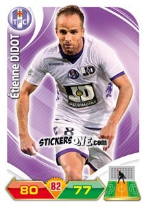 Sticker Etienne Didot - FOOT 2012-2013. Adrenalyn XL - Panini