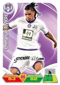 Sticker Emmanuel Riviere - FOOT 2012-2013. Adrenalyn XL n. 284 - Panini