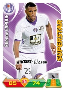 Figurina Etienne Capoue - FOOT 2012-2013. Adrenalyn XL - Panini