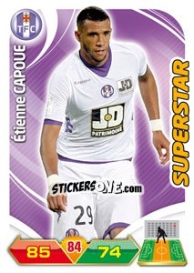 Sticker Etienne Capoue - FOOT 2012-2013. Adrenalyn XL n. 286 - Panini