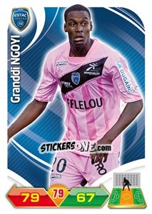 Sticker Granddi Ngoyi - FOOT 2012-2013. Adrenalyn XL n. 295 - Panini