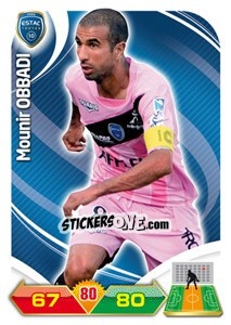 Figurina Mounir Obbadi - FOOT 2012-2013. Adrenalyn XL - Panini