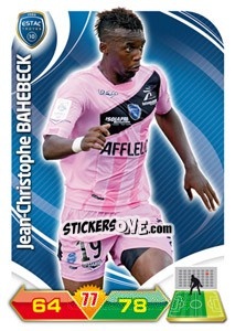 Figurina Jean-Christophe Bahebeck - FOOT 2012-2013. Adrenalyn XL - Panini