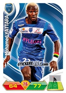 Sticker Mohamed Yattara - FOOT 2012-2013. Adrenalyn XL - Panini