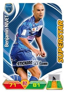 Sticker Benjamin Nivet - FOOT 2012-2013. Adrenalyn XL n. 302 - Panini