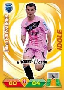 Figurina Julien Faussurier - FOOT 2012-2013. Adrenalyn XL n. 303 - Panini